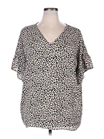 Haptics Short Sleeve Blouse (view 1)