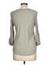 Absolutely Famous Gray 3/4 Sleeve Top Size L - photo 2
