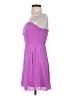 Express 100% Polyester Solid Purple Cocktail Dress Size 0 - photo 5