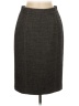 Escada 100% Wool Tweed Gray Wool Skirt Size EU 38 / US 8 - photo 1