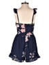 L'Atiste by Amy 100% Polyester Floral Blue Romper Size S - photo 2