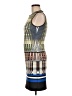 Clover Canyon Graphic Multi Color Blue Cocktail Dress Size M - photo 5