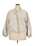 TRUTH BY REPUBLIC Solid Ivory Jacket Size 2X - photo 1