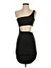 Shein Solid Black Cocktail Dress Size S - photo 1