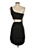 Shein Solid Black Cocktail Dress Size S - photo 2