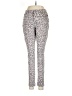 Nine West Animal Print Gray Jeggings Size 6 - photo 1