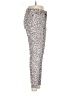 Nine West Animal Print Gray Jeggings Size 6 - photo 4