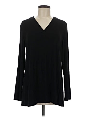 Susan Graver Long Sleeve T-Shirt (view 1)
