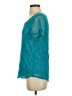 Leo & Nicole Teal Short Sleeve Top Size S - photo 5