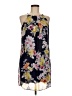 A. Byer 100% Polyester Floral Black Casual Dress Size M - photo 1