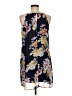 A. Byer 100% Polyester Floral Black Casual Dress Size M - photo 2