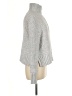 Sincerely Jules 100% Polyester Tweed Gray Turtleneck Sweater Size M - photo 4