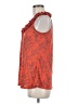 Testament Orange Sleeveless Blouse Size M - photo 5