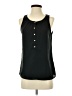 Kenneth Cole REACTION 100% Polyester Black Sleeveless Blouse Size S - photo 1