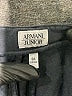 Armani Junior Solid Black Shorts Size 8 - photo 3