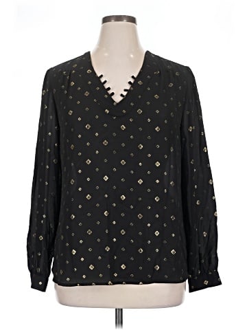 Faded Glory Long Sleeve Blouse (view 1)