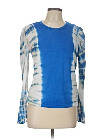 Aqua Long Sleeve T-Shirt (view 1)