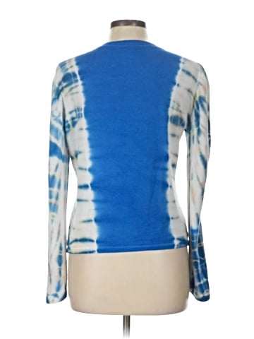 Aqua Long Sleeve T-Shirt (view 2)
