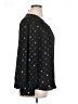 Faded Glory 100% Polyester Argyle Black Long Sleeve Blouse Size XL - photo 4