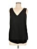 Banana Republic 100% Polyester Black Sleeveless Blouse Size M - photo 1