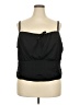 Torrid 100% Polyester Black Tank Top Size 3X Plus (3) - photo 1