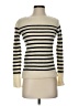 Vince. Stripes Ivory Turtleneck Sweater Size XXS - photo 1