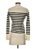 Vince. Stripes Ivory Turtleneck Sweater Size XXS - photo 2