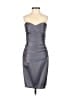 David's Bridal Gray Cocktail Dress Size 2 - photo 1