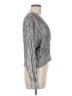 YFB 100% Cotton Metallic Silver Pullover Sweater Size M - photo 4