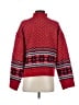 Marled Red Pullover Sweater Size S - photo 2