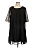 Studio West 100% Polyester Black Casual Dress Size L - photo 1