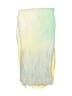 Calvin Klein 100% Rayon Green Yellow Scarf One size - photo 2