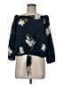 Amanda Uprichard 100% Silk Blue Blouse Size M - photo 1