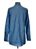 Cos 100% Cotton Blue Long Sleeve Blouse Size 2 - photo 2