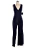 Marina Solid Blue Jumpsuit Size 10 - photo 1