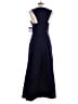 Marina Solid Blue Jumpsuit Size 10 - photo 2