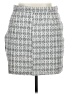 Missguided 100% Polyester Tweed Gray Casual Skirt Size 14 - photo 2
