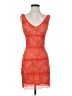 Bebe Orange Cocktail Dress Size S - photo 1