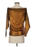 Superdown 100% Acrylic Metallic Gold Pullover Sweater Size XS - photo 2