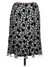 Unbranded Print Silver Casual Skirt Size 12 (petite) - photo 2