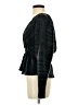 Good American 100% Polyester Black Long Sleeve Blouse Size 00 - XS - photo 5