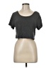 Max Studio Gray Short Sleeve T-Shirt Size M - photo 1