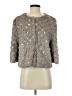 Collection Eighteen 100% Polyester Gray Tan Faux Fur Jacket Size S - photo 1