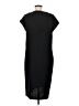 Profile Solid Black Casual Dress Size M - photo 2