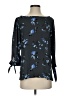 Ann Taylor LOFT 100% Polyester Black 3/4 Sleeve Blouse Size S - photo 1