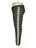Feathers Stripes Green Leggings Size 1X - photo 5