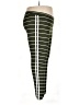 Feathers Stripes Green Leggings Size 1X - photo 4