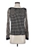Tory Burch Black Long Sleeve Silk Top Size XS - photo 1