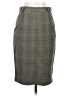 H&M Plaid Gray Formal Skirt Size 4 - photo 2