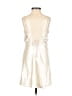 Hello Molly Metallic Ivory Cocktail Dress Size 2 - photo 2
